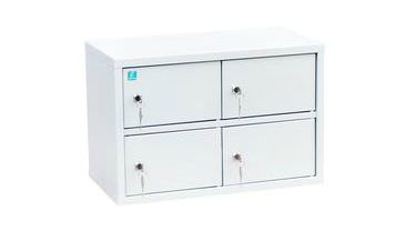 Индивидуальный шкаф кассира на 4 отделения (навесной)