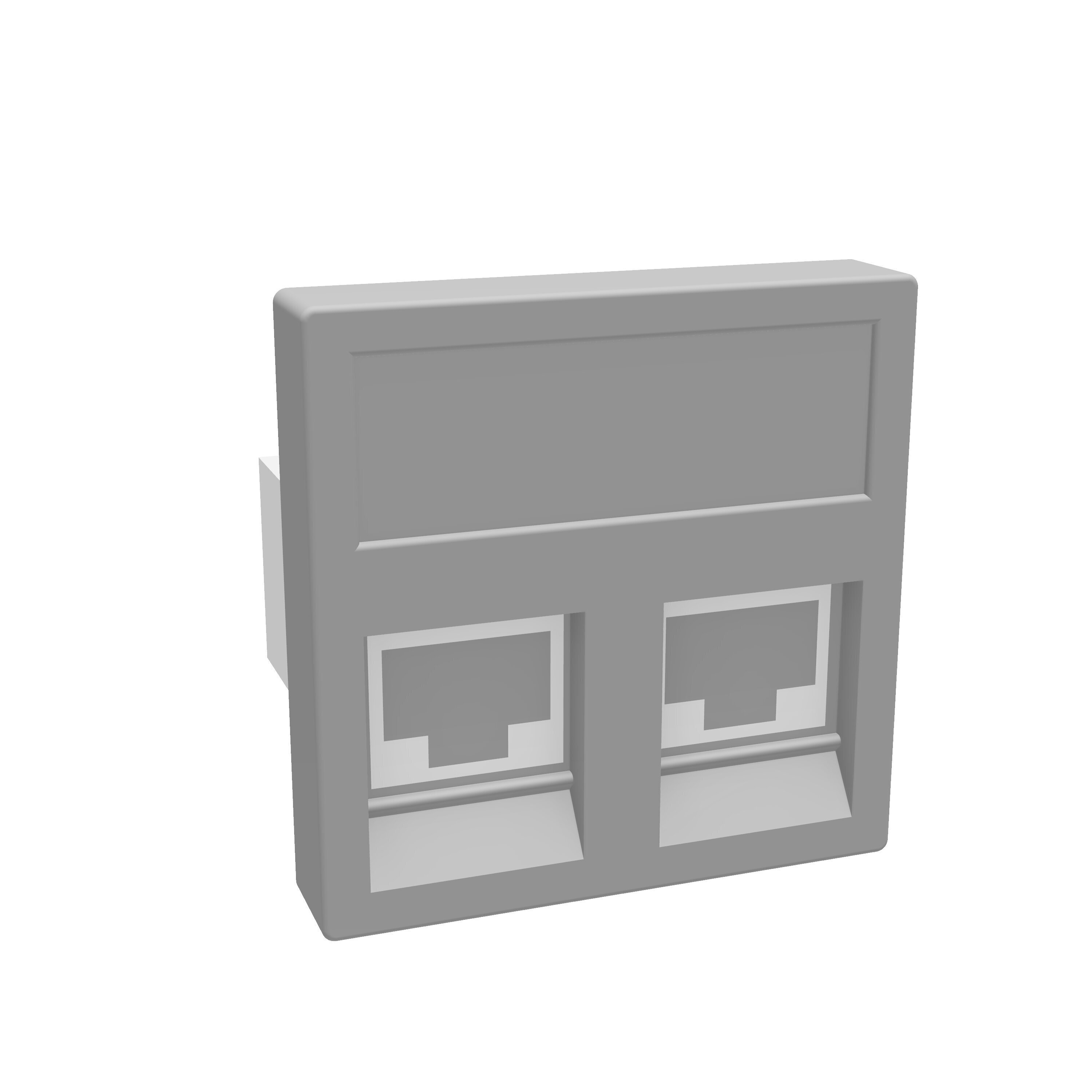 Комплект сетевых розеток Simon на 2 RJ45 ESD