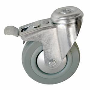 Колесная опора SChgb 55 аппаратная поворотная с тормозом