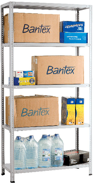 Стеллаж MS Strong (до 140 кг/полку) 200х100х30/4 (4 полок) разобранный