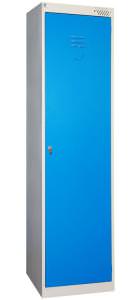 Шкаф металлический для одежды с закрытыми дверями ШРЭК-21-530