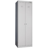 Шкаф металлический для одежды с закрытыми дверями ШРК-22-800
