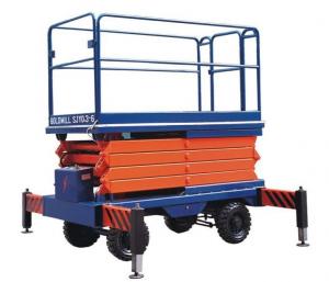 Подъемник ножничный передвижной модели SJY 300 кг 6 м