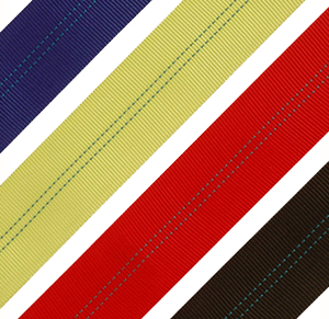 Лента текстильная 75мм 9750кг желтый