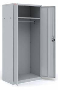 Шкаф металлический для одежды с закрытыми дверями ШАМ-11.Р 1860x850x500 мм