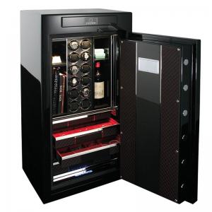 Сейф взломостойкий Stockinger BRABUS 12V с ключевым замком черный