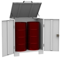 Депо для 2-х бочек без лотка