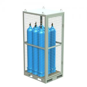 Клеть для 9-ти кислородных газовых баллонов КДР-01