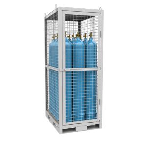 Клеть для 16-ти кислородных газовых баллонов КДР-16