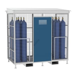 Хранилище для газовых баллонов оцинкованное ХГС-03 ОЦ