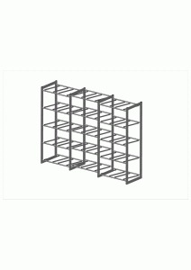 Стеллаж для бутылей 30 Редут 30