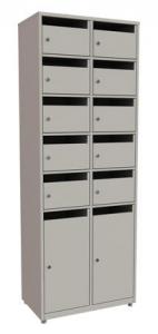 Шкаф абонентский на 12 ячеек (1850х700х400)