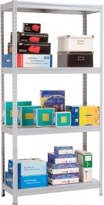 Стеллаж безболтовый SB 150KD/70x30/4M серый