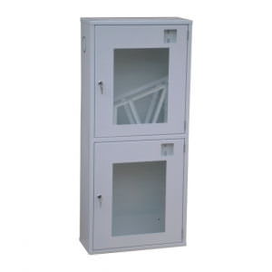 Шкаф для пожарного рукава и двух огнетушителей ШП-К-О-03 НСБ