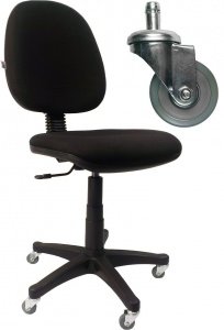  Стул СТ-280 промышленный ткань (колеса)