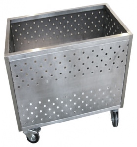Бак на колесах перфорированный длина 500 мм