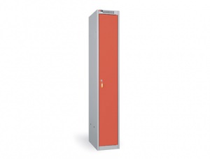 Шкаф металлический для одежды с закрытыми дверями ОД-315