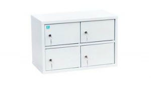 Индивидуальный шкаф кассира на 4 отделения (навесной)