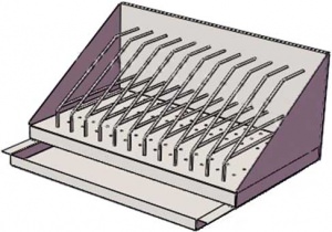 Полка настенная для досок
