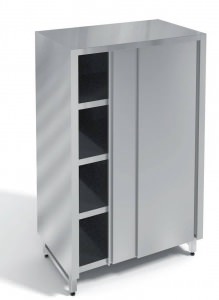 Шкаф закрытый неразборный с дверьми-купе ШкК