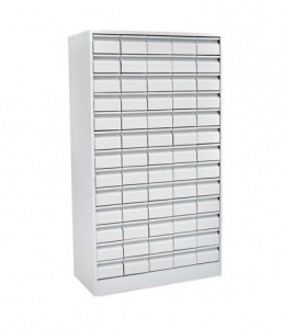 Шкаф картотечный для библиотечных карточек (65 ящиков)