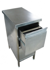 Стол для кофемашины с выдвижными ящиками