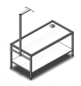 Стол ветеринарный для крупных животных СВК