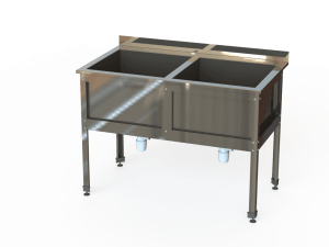 Ванна сварная 2-х секционная ВМС2-10/5БЦ-Э