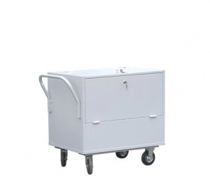 Тележка для денег большая с двумя крышками