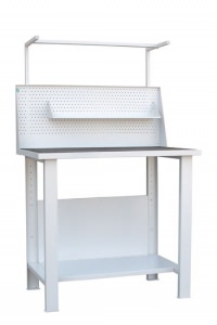 Верстак-слесарный с креплением для лампы