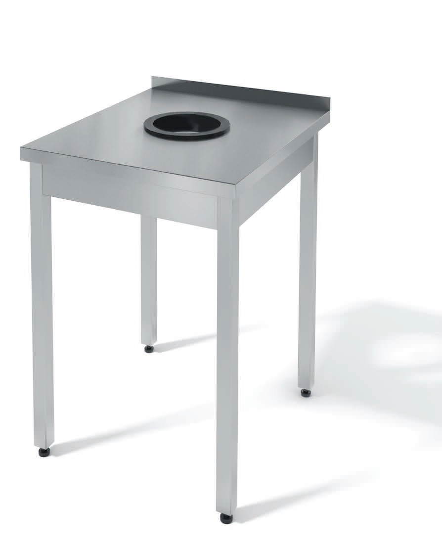 Стол разборный для сбора отходов с бортом серии "профи" СБОР