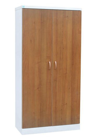 Шкаф металлический офисный для документов с фасадом из ЛДСП