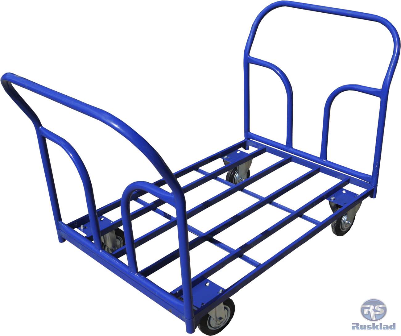 Тележка платформенная без настила ТКД 5