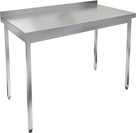 Стол производственный пристенный НСО-4/6Б с бортом без полки