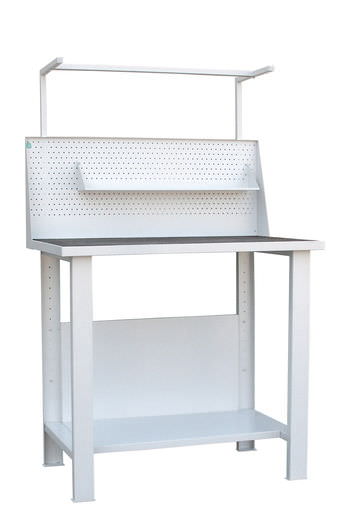 Верстак-слесарный с креплением для лампы