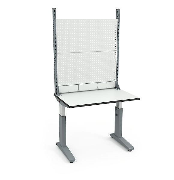 Стол монтажный ДиКом СР-100-01 РЭП + Экран ВС-100-Э2 ESD