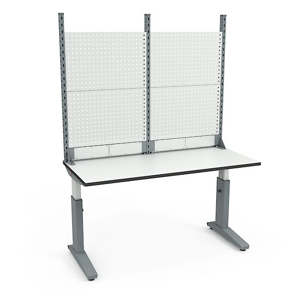 Стол монтажный ДиКом СР-150-01 РЭП + Экран ВС-150-Э2 ESD