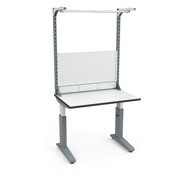 Стол монтажный ДиКом СР-100-01 РЭП + Экран ВС-100-Э3 ESD