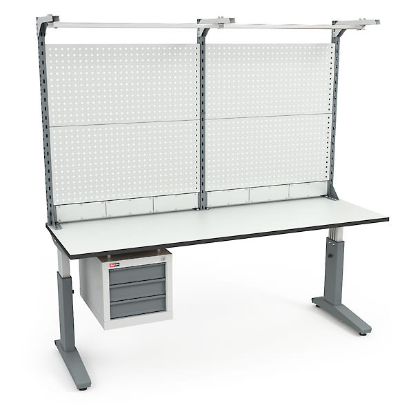 Cтол монтажный ДиКом СР-200-02 + Экран ВС-200-Э4 ESD