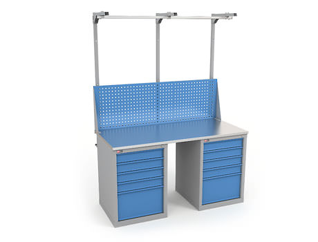 Верстак ВЛ-150-09+Экран ВЛ-150-Э3