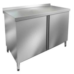 Стол производственный пристенный с распашными дверями НСЗ-12/6Б